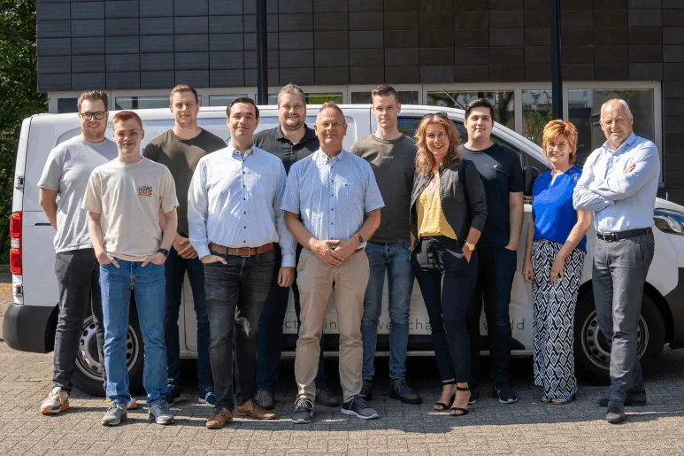 Smart-apparaten en netwerkopstelling bij Agrippa